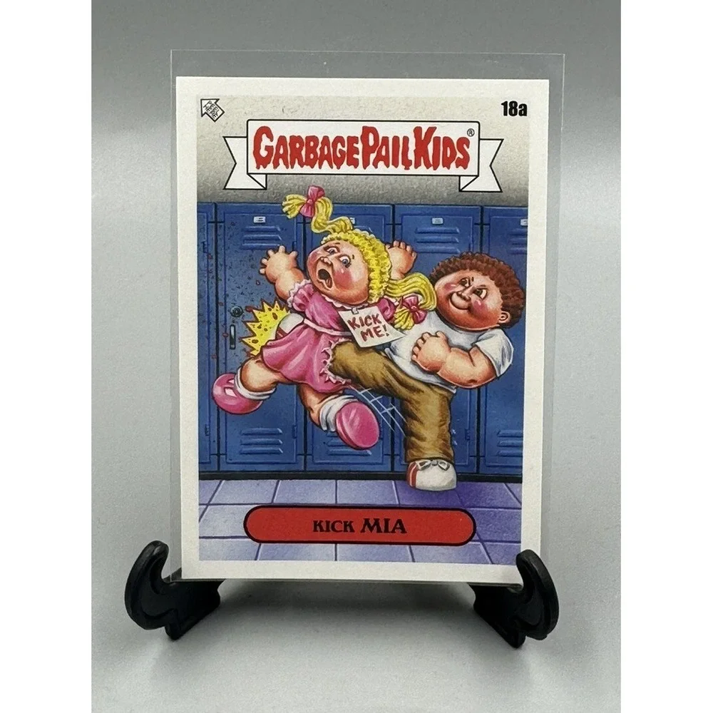 2020 Topps Garbage Pail Kids Late To School Kick Mia 18a GPK sticker